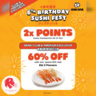 Genki Sushi - 60% OFF Ebi 3 Flavours - Singapore Promo