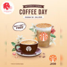 JCO Donuts & Coffee - Buy 1 FREE 1 Coffee - Singapore Promo