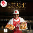L'Arte Pizza & Focaccia - 50% OFF Gourmet Pizza with - Singapore Promo