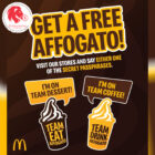 McDonald's - FREE Affogato - Singapore Promo