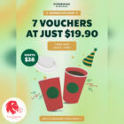 Starbucks - 7 Vouchers At $19.90 - Singapore Promo