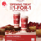 AMACHA - 1-FOR-1 Opening Treat - Singapore Promo