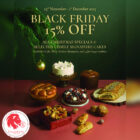 Cedele - 15% OFF Christmas Specials & Cakes - Singapore Promo