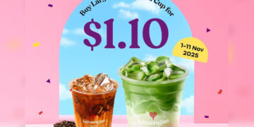 Kenangan Coffee Singapore - $1.10 2nd Small Cup - Singapore Promo