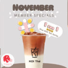 Koi Thé - 1-for-1 Rice Milk Tea Series - Singapore Promo