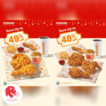 Popeyes - Up to 49% OFF Chicken Festive Combos - Singapore Promo