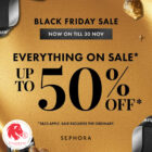Sephora - Up to 50% OFF Sephora - Singapore Promo