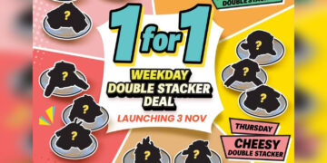 Sushi Express - 1-for-1 Double Stacker - Singapore Promo