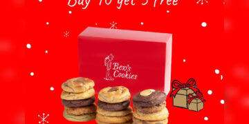 Ben's Cookies - Buy 10 Get 5 FREE Cookies - Singapore Promo