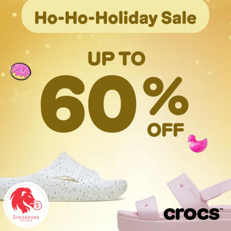 Crocs - Up to 60% OFF End of Season Sale - Singapore Promo