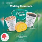 Fore Coffee - Buy 2 Drinks Get FREE Roll Cake - Singapore Promo
