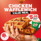KFC - $5.50 Wafflewich Value Meal - Singapore Promo