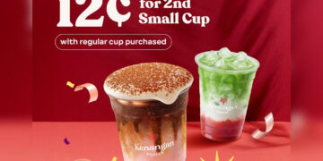 Kenangan Coffee Singapore - $0.12 2nd Mall Cup - Singapore Promo