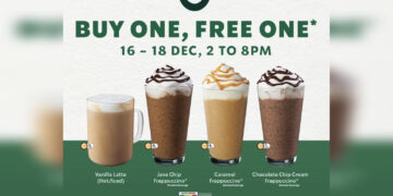 Starbucks - 1-FOR-1 Venti Drinks - Singapore Promo