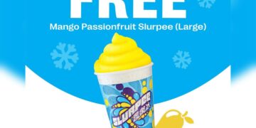 7-Eleven - BUY 1 GET 1 FREE Mango Passionfruit Slurpee- Singapore Promo