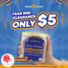 Auntie Anne's - Enjoy Cinnamon Sugar Cookies FOR ONLY $5! - Singapore Promo