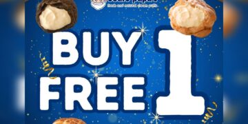 Beard Papa's - Buy 1 Get 1 FREE Puffs - Singapore Promo