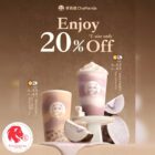 ChaPanda - 20% OFF New Taro Puree Drinks- Singapore Promo