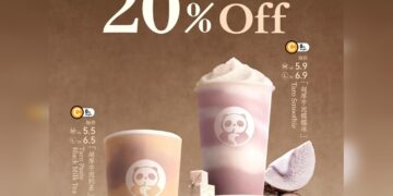 ChaPanda - 20% OFF New Taro Puree Drinks- Singapore Promo