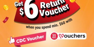 Giant Supermarket - $6 Return Voucher - Singapore Promo