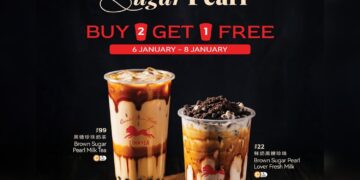 LiHO Tea - BUY 2 GET 1 FREE Brown Sugar Pearl! - Singapore Promo