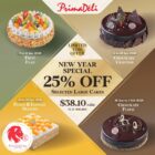 PrimaDéli - Enjoy 25% OFF Large Cream Cake! - Singapore Promo