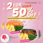 Sushi Express - 2 FOR 50% OFF Dons - Singapore Promo