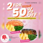 Sushi Express - 2 FOR 50% OFF Dons - Singapore Promo