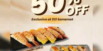 Sushi Express - 2 FOR 50% OFF Mentai Harmony & Spicy Seafood- Singapore Promo
