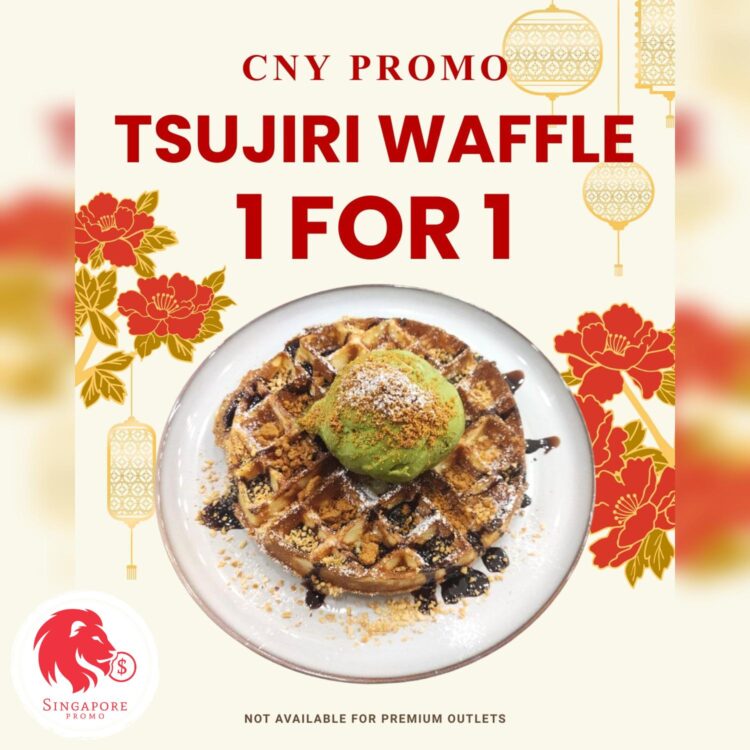 TSUJIRI - 1-FOR-1 Tsujiri Waffles- Singapore Promo