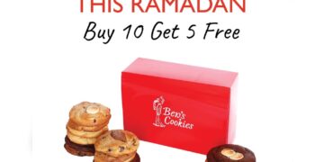 Ben's Cookies - Buy 10 Get 5 Free Cookies - Singapore Promo