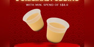 Chateraise - FREE Original Pudding- Singapore Promo