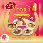 FLIPPER'S - 1-FOR-1 CNY Special - Singapore Promo