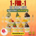 Honeybee - 1-FOR-1 Ice Cream Cups - Singapore Promo