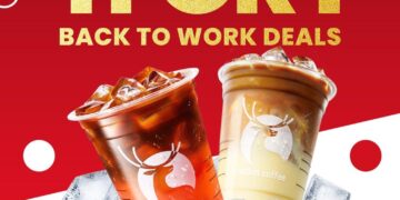 Luckin coffee - 1-FOR-1 Back to Work Deals - Singapore Promo