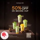 More Yogurt - 50% OFF Second Cup- Singapore Promo