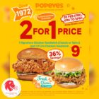 Popeyes - Up to 36% OFF Sandwiches - Singapore Promo