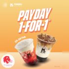 TOMORO COFFEE - 1-FOR-1 Payday Sale - Singapore Promo