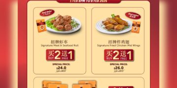 White Restaurant - Buy 2 Get 1 FREE Final CNY Sale- Singapore Promo