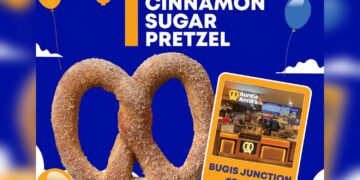 Auntie Anne's - $1 Cinnamon Pretzel - Singapore Promo
