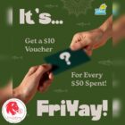 Big Fish Small Fish - $10 Voucher with $50 Spent - Singapore Promo