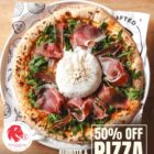 COLLIN'S - 50% OFF Pizzas - Singapore Promo