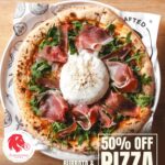 COLLIN'S - 50% OFF Pizzas - Singapore Promo