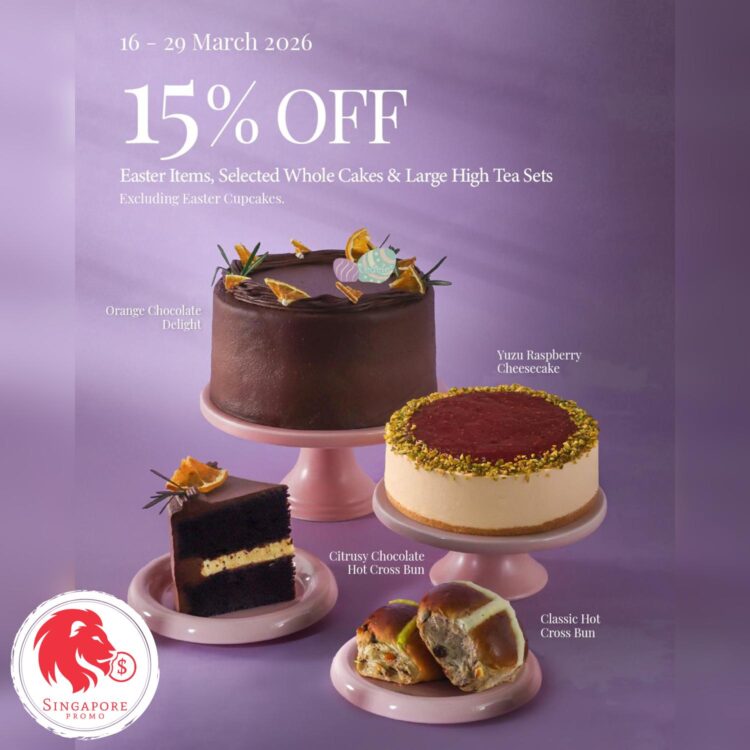 Cedele - 15% OFF Easter Items - Singapore Promo