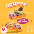 Dunkin' Donuts - Buy 9 Get 3 Free Donuts - Singapore Promo