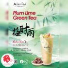 Miss Tea - $3.90 Plum Lime Green Tea - Singapore Promo