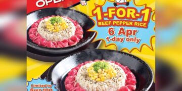 Pepper Lunch Express - 1-FOR-1 Beef Pepper Rice - Singapore Promo