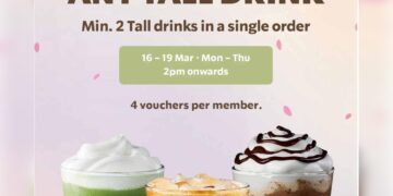 Starbucks - $4.90 Tall Drinks - Singapore Promo