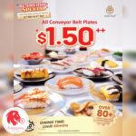 Sushi Express - $1.50++ All Plates - Singapore Promo
