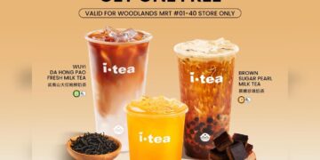 iTEA - Buy 2 Get 1 FREE Drinks - Singapore Promo